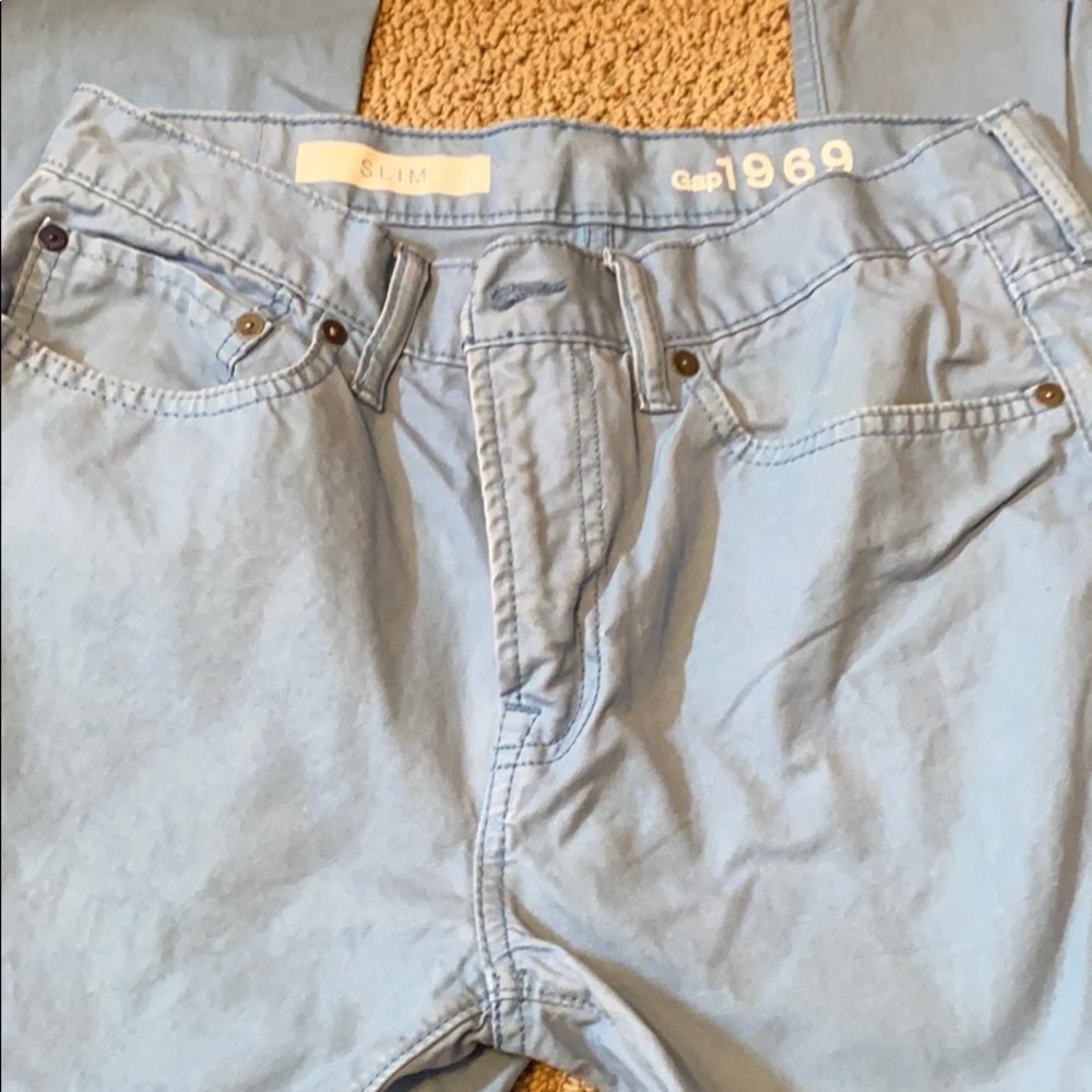 Gap like new light blue cotton jeans 30x28